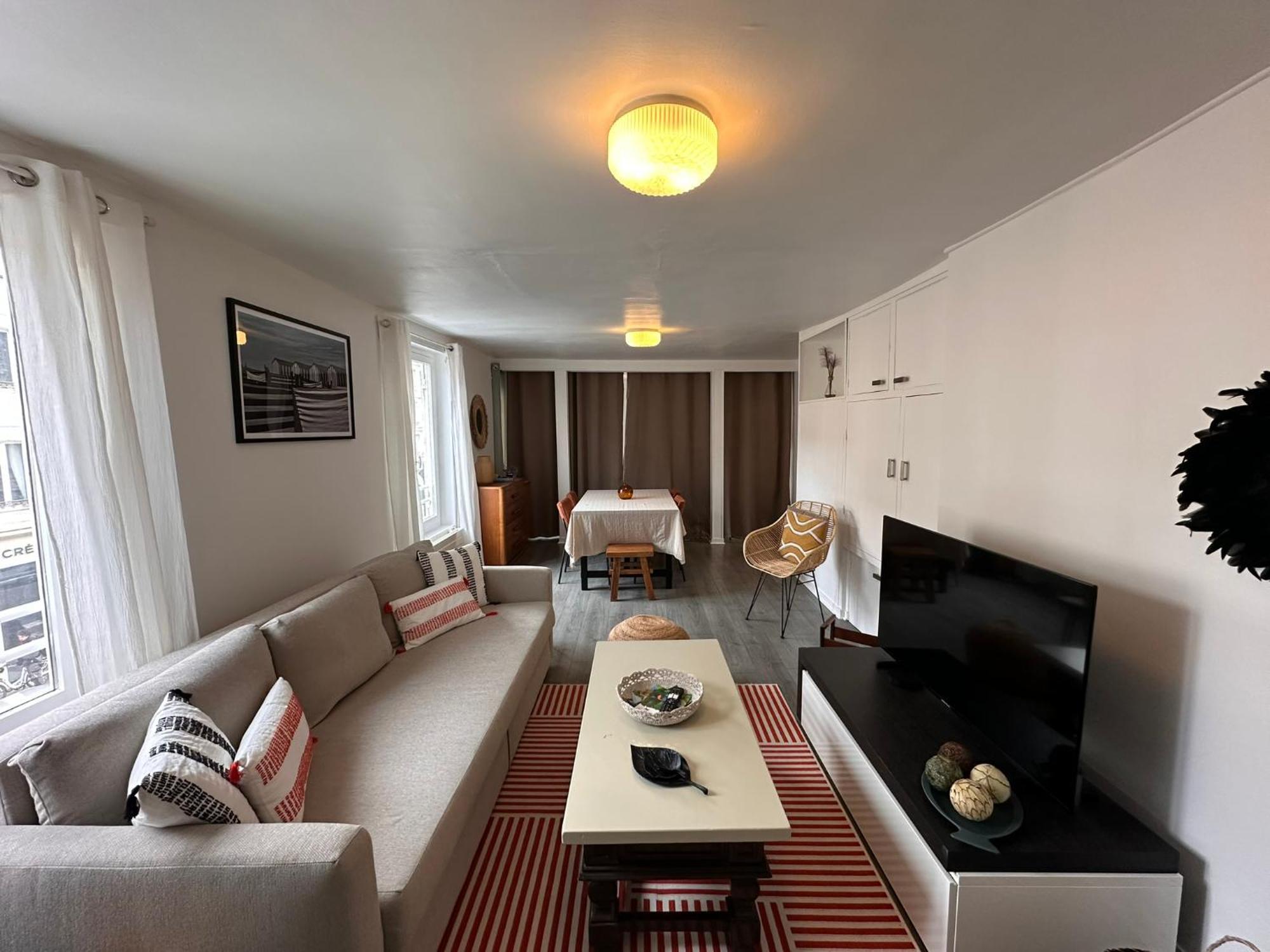 Large Apartment In City Center 옹플뢰르 외부 사진